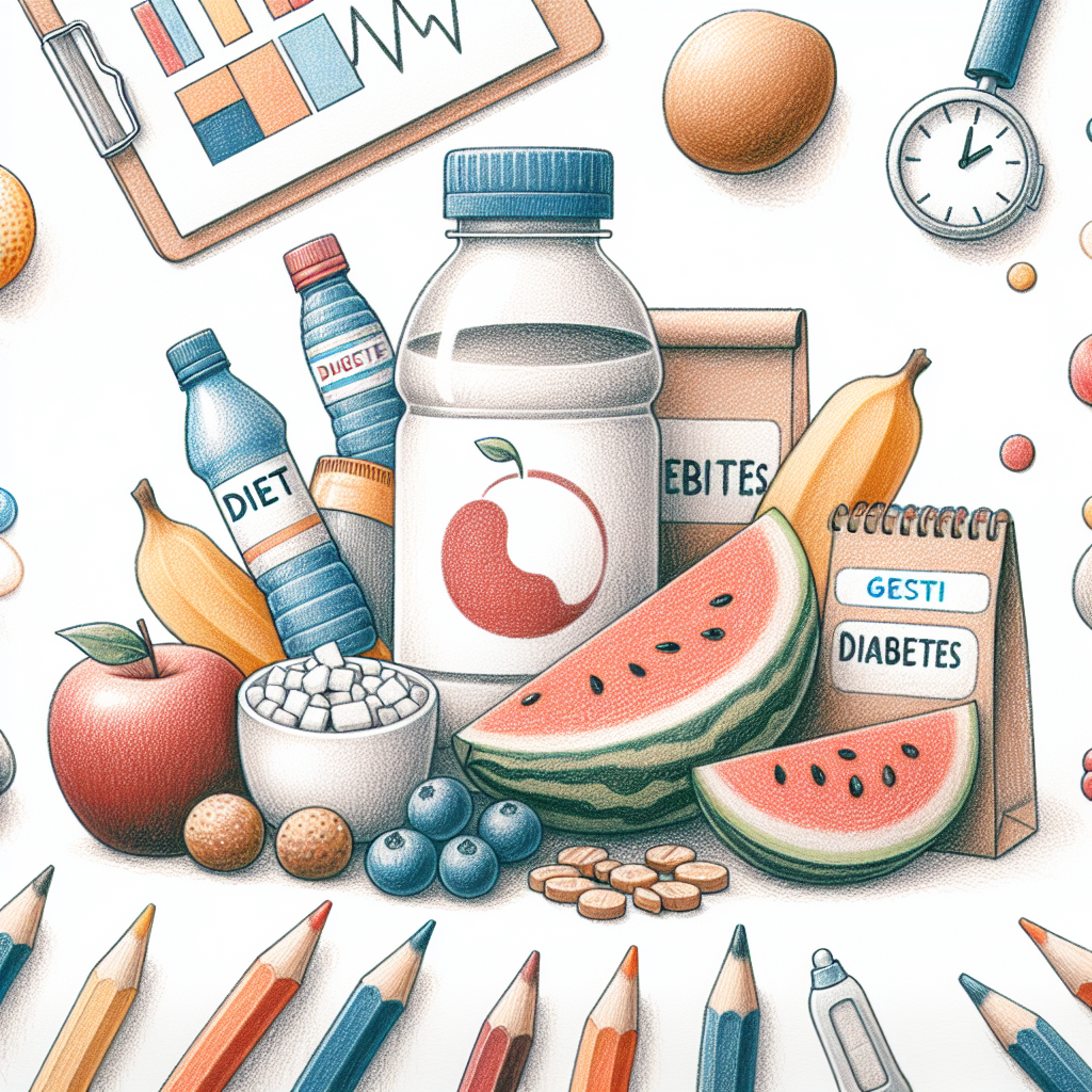 Pastelková ilustrace znázorňující téma: Zdraví a výživa