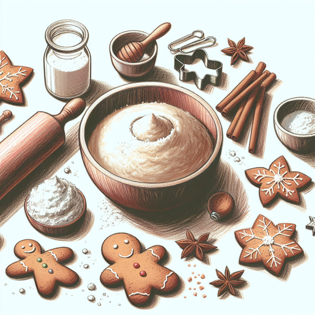 Pastelková ilustrace znázorňující téma: Vaření a recepty