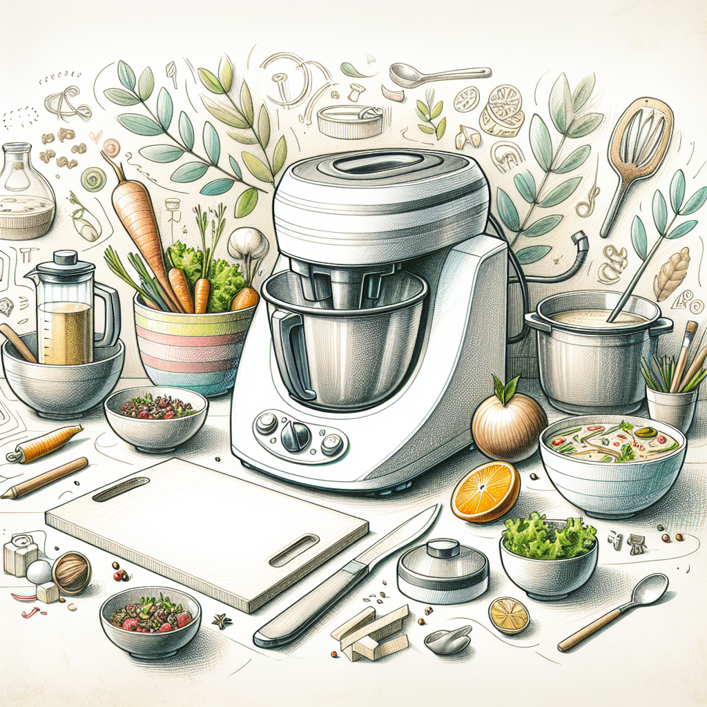 Pastelková ilustrace znázorňující téma: Recepty