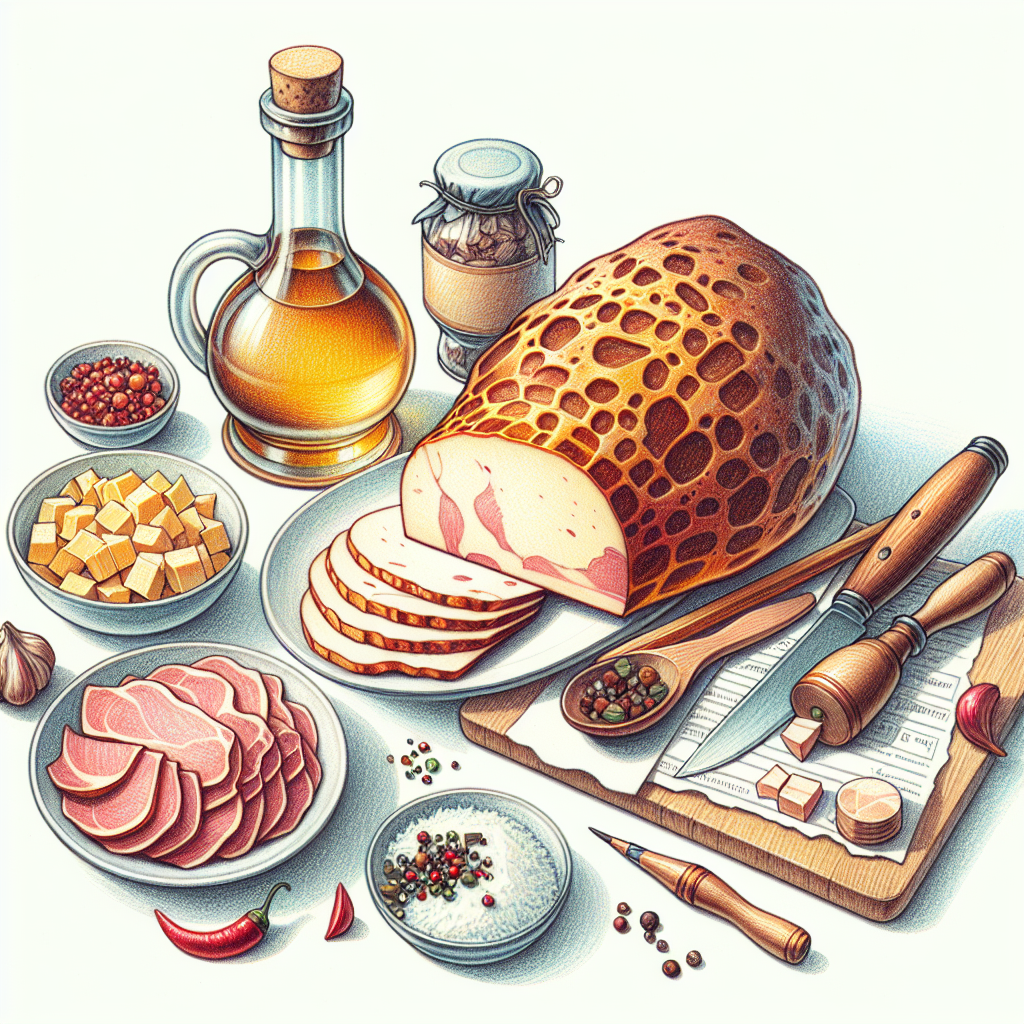 Pastelková ilustrace znázorňující téma: Recepty