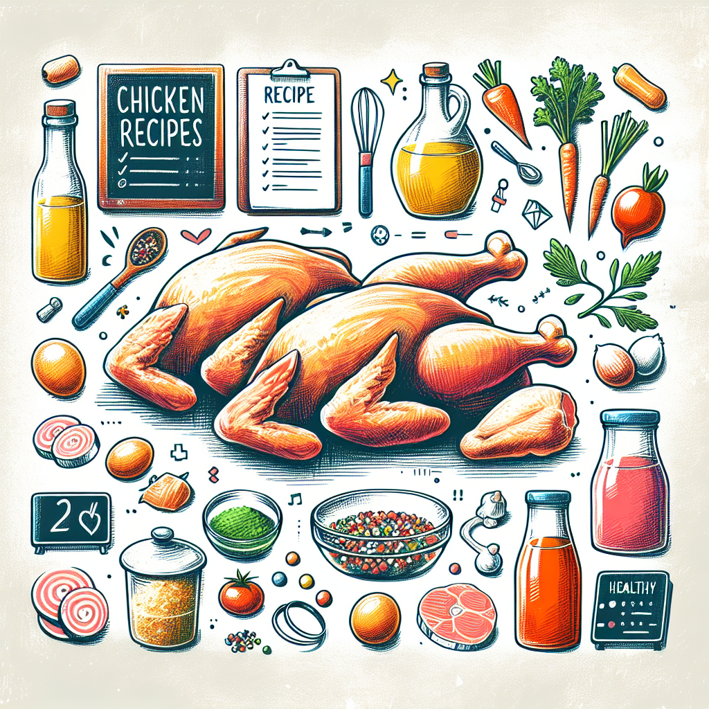 Pastelková ilustrace znázorňující téma: Recepty