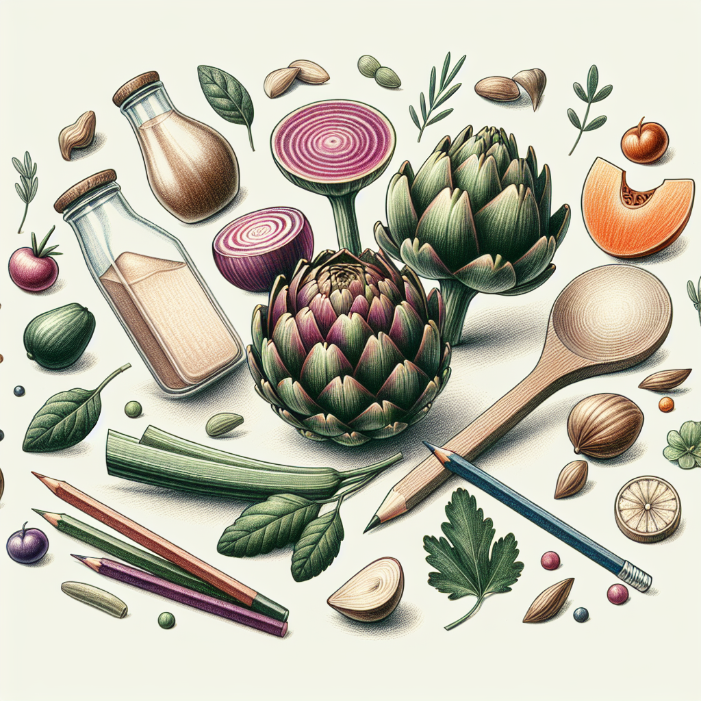 Pastelková ilustrace znázorňující téma: Zdravá výživa