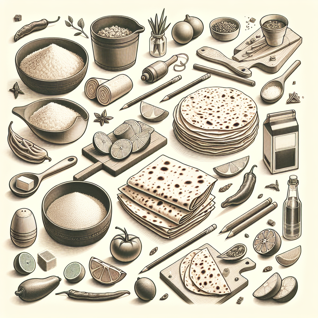 Pastelková ilustrace znázorňující téma: Recepty