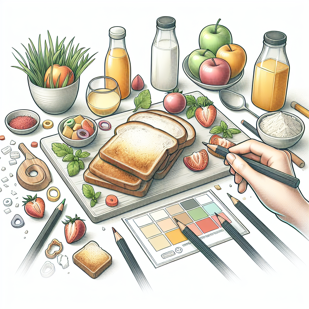 Pastelková ilustrace znázorňující téma: Recepty a vaření