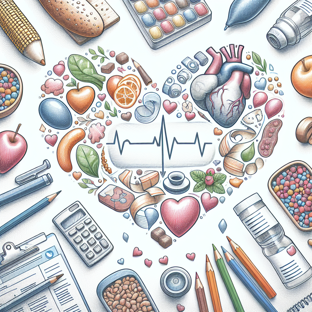 Pastelková ilustrace znázorňující téma: Zdravá výživa