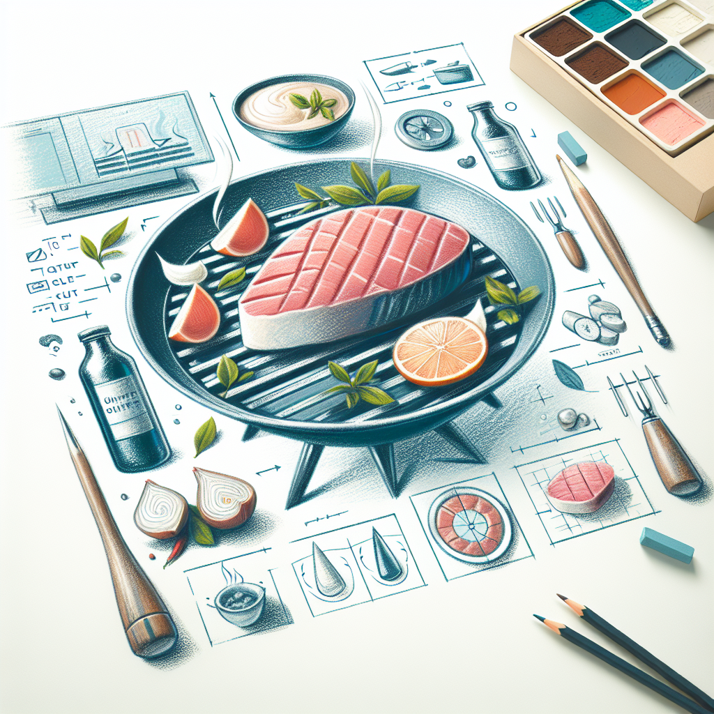 Pastelková ilustrace znázorňující téma: Recepty
