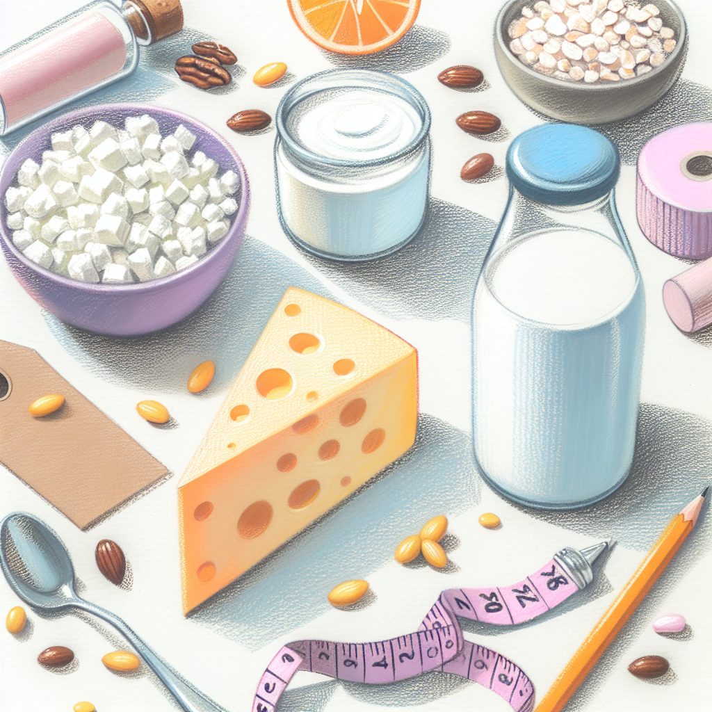 Pastelková ilustrace znázorňující téma: Diety