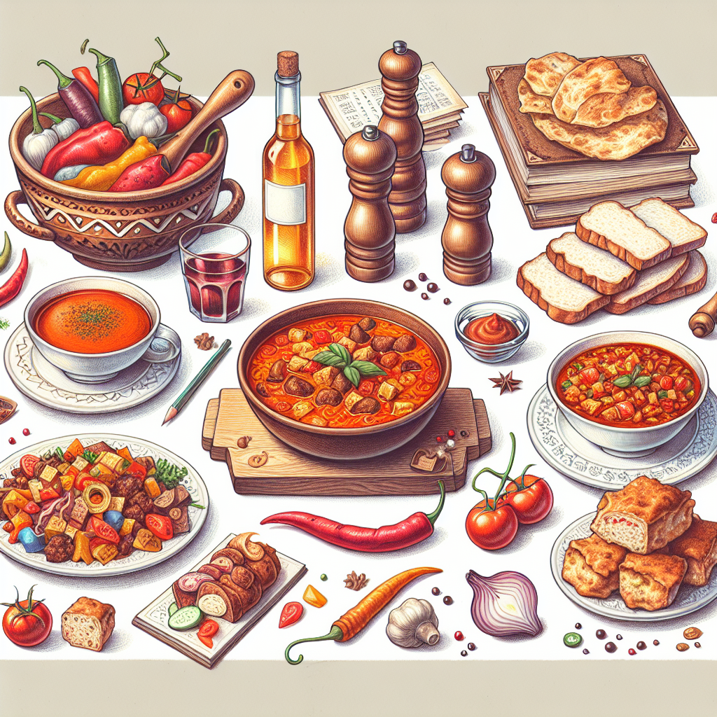 Pastelková ilustrace znázorňující téma: Kuchyně
