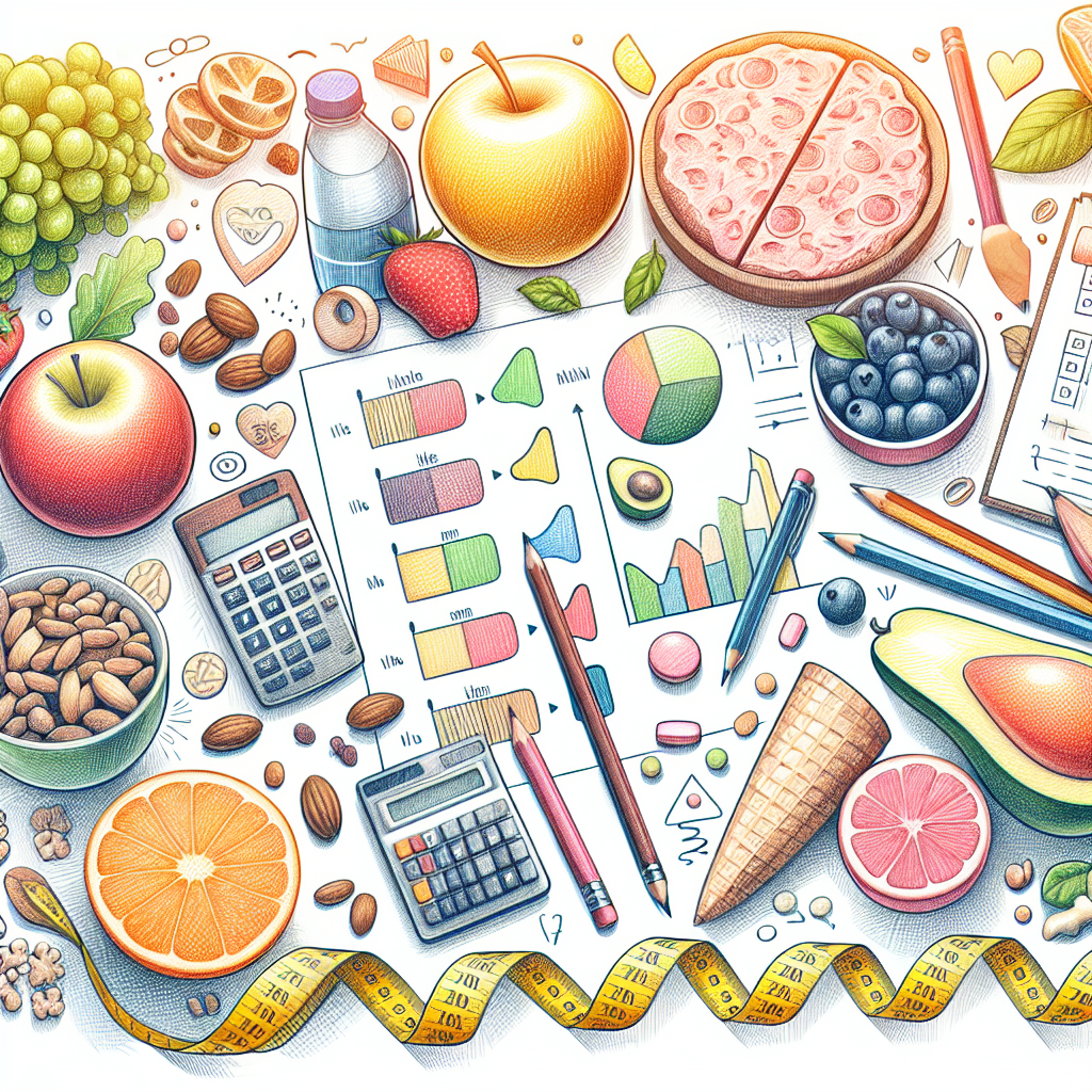 Pastelková ilustrace znázorňující téma: Výživa