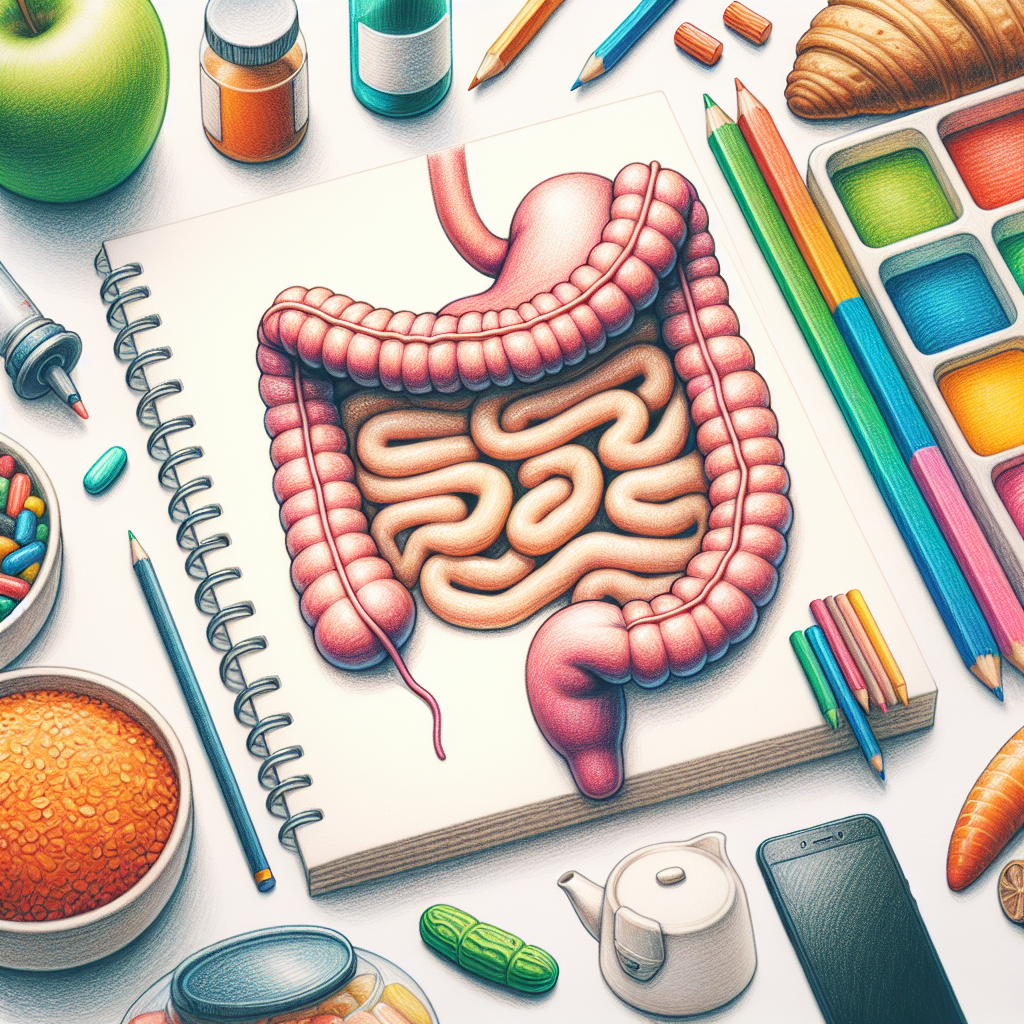 Pastelková ilustrace znázorňující téma: Zdravé stravování