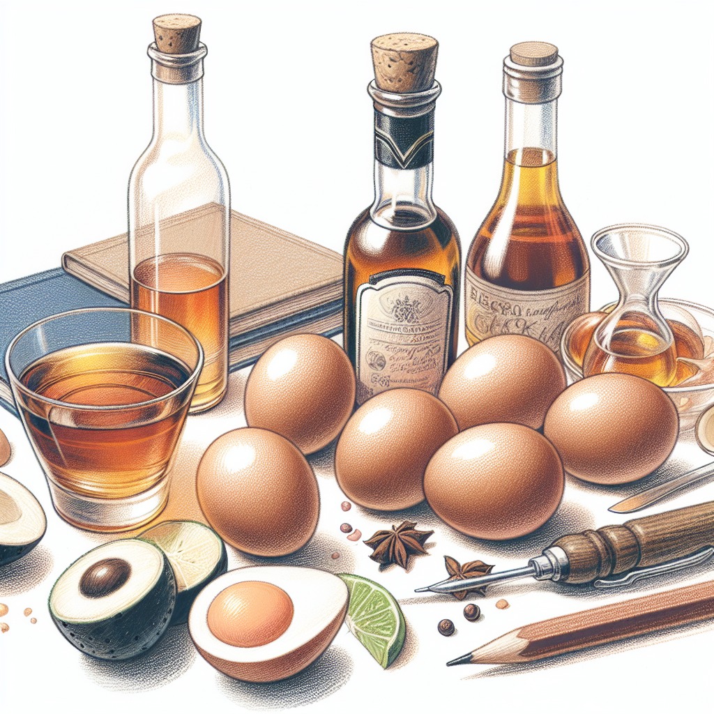 Pastelková ilustrace znázorňující téma: Nápoje