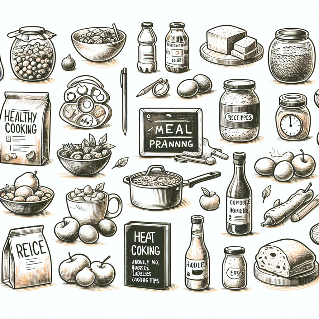 Pastelková ilustrace znázorňující téma: Vaření
