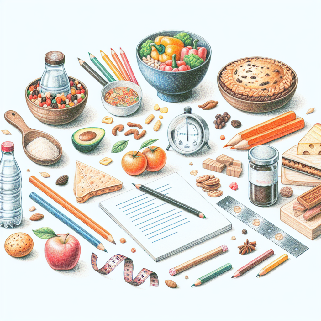 Pastelková ilustrace znázorňující téma: Zdravé vaření
