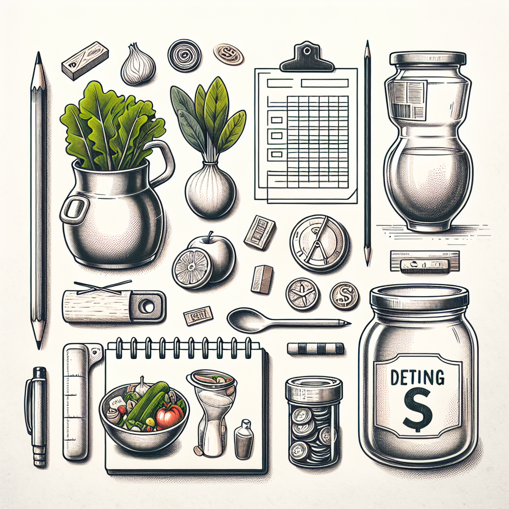 Pastelková ilustrace znázorňující téma: Vaření a recepty