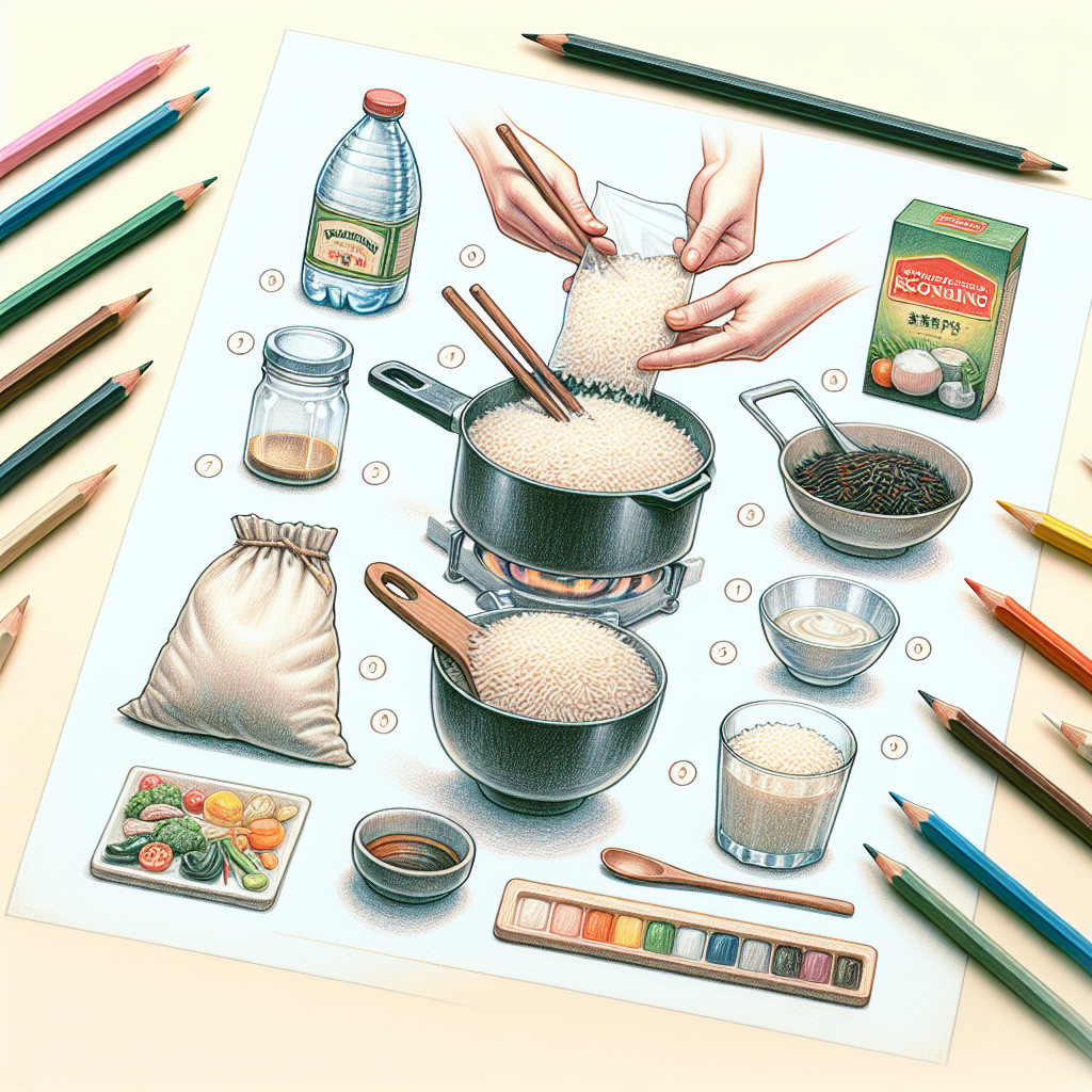 Pastelková ilustrace znázorňující téma: Vaření