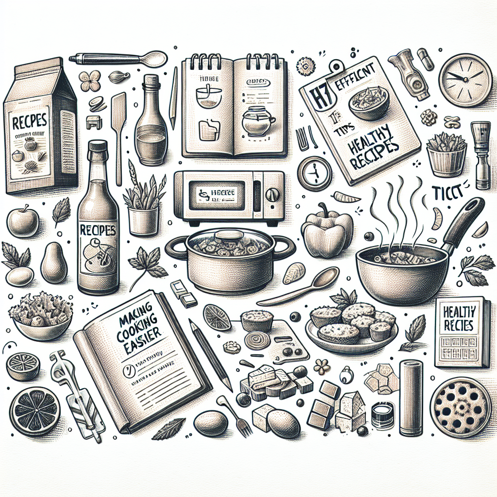 Pastelková ilustrace znázorňující téma: Vaření