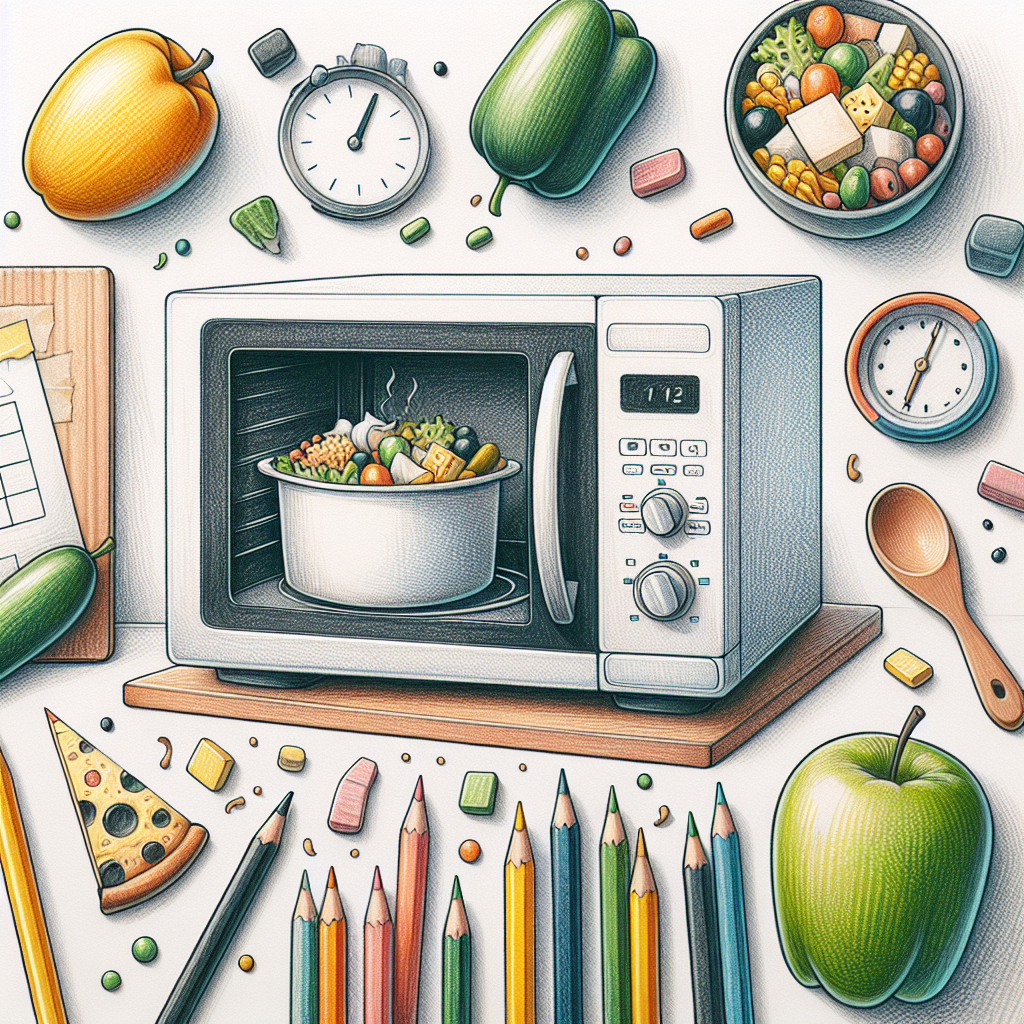 Pastelková ilustrace znázorňující téma: Vaření