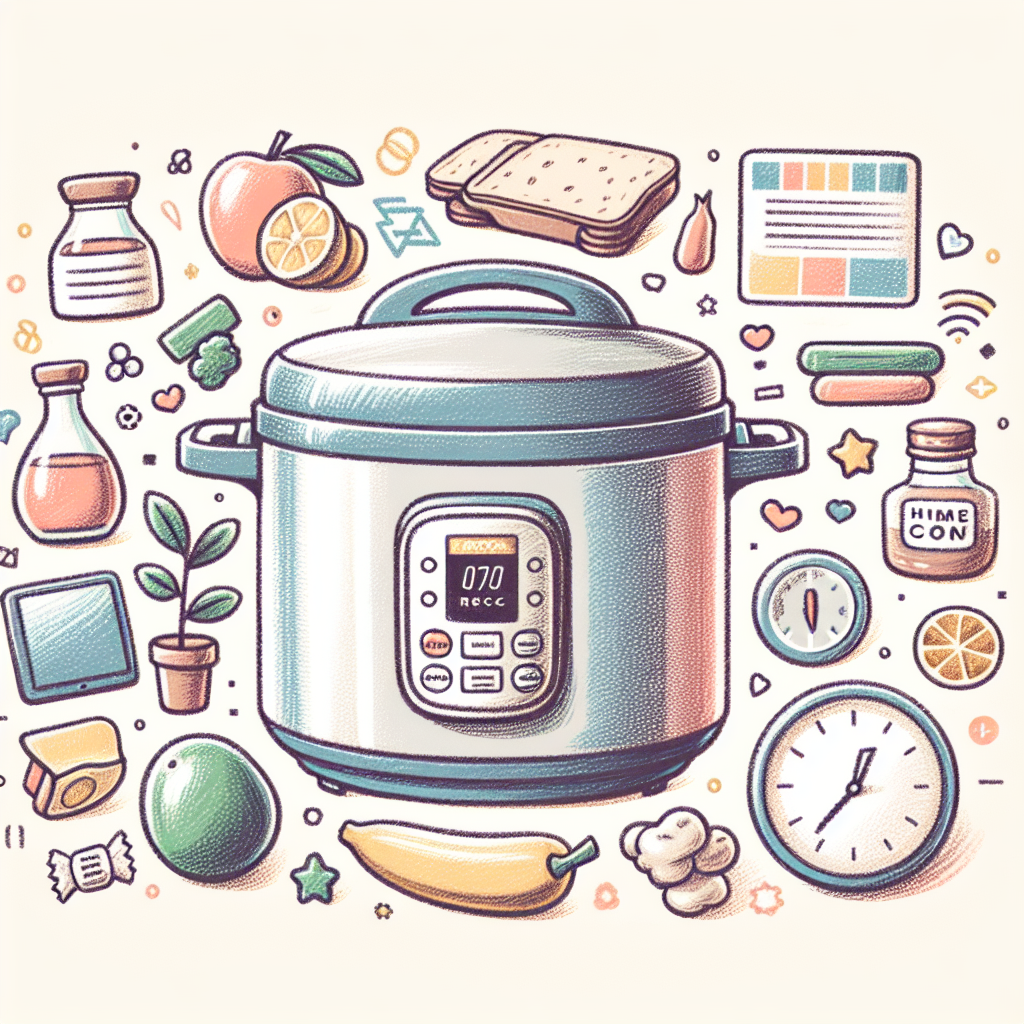 Pastelková ilustrace znázorňující téma: Vaření