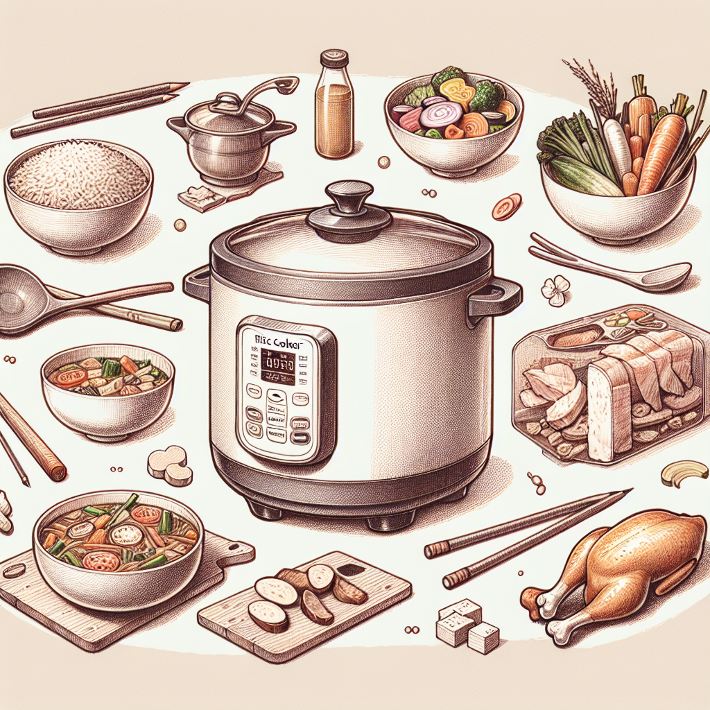 Pastelková ilustrace znázorňující téma: Vaření