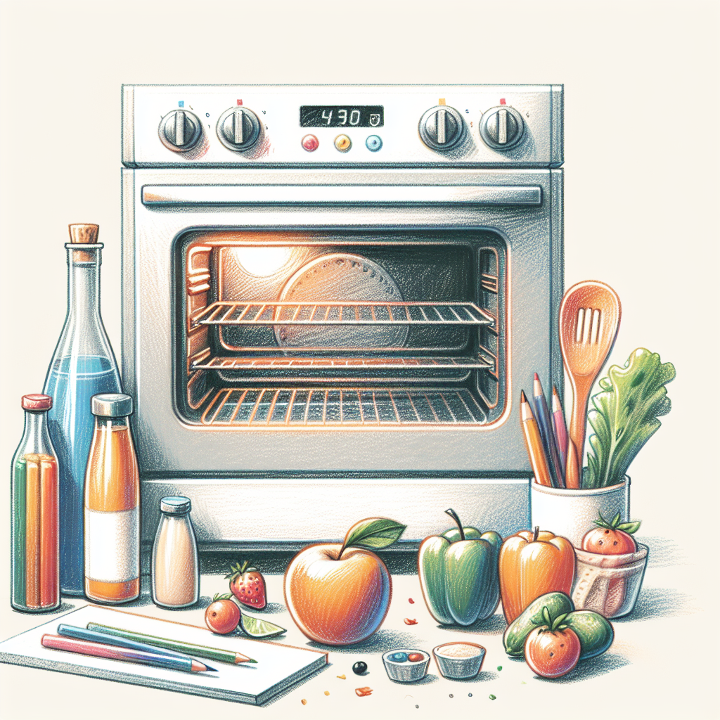 Pastelková ilustrace znázorňující téma: Vaření