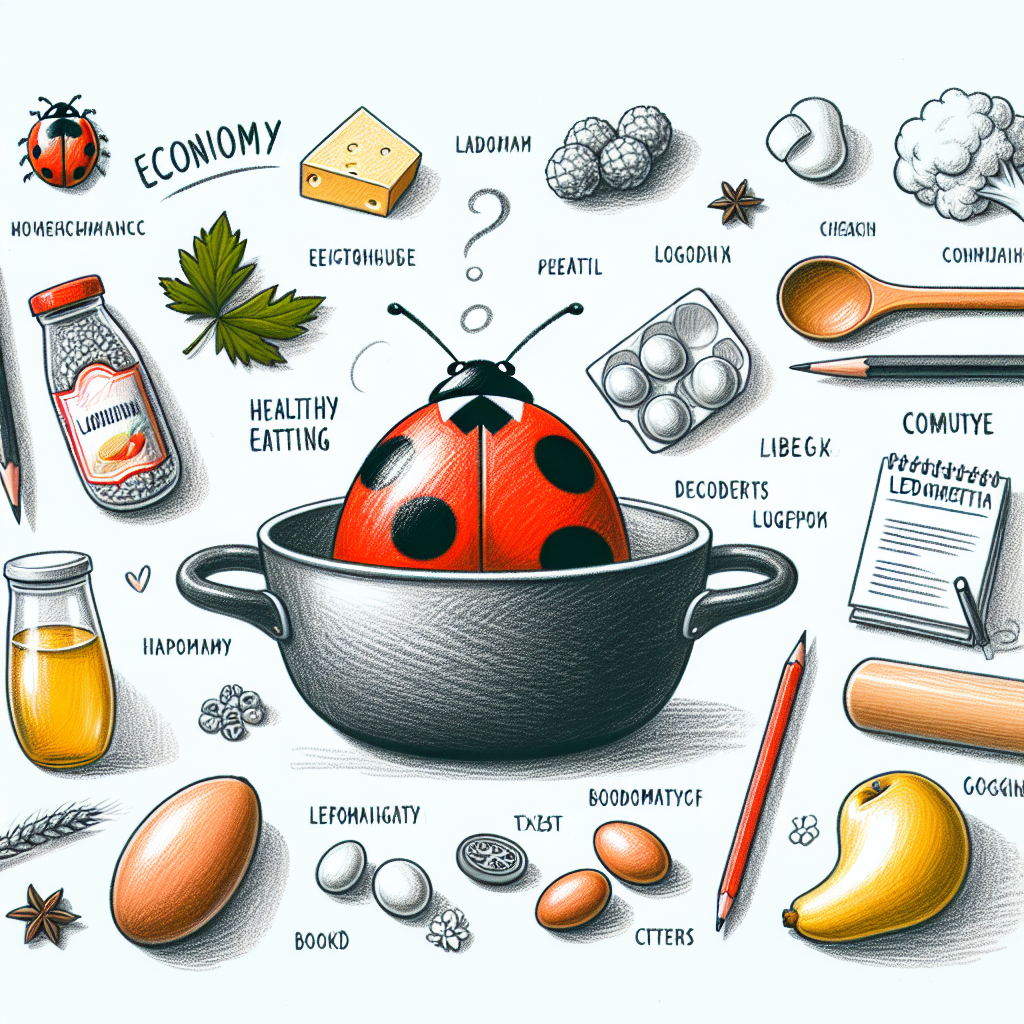 Pastelková ilustrace znázorňující téma: Kuchyně