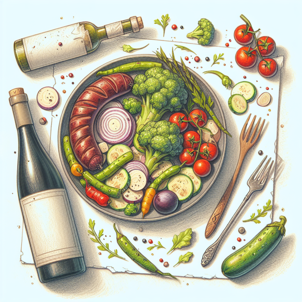 Pastelková ilustrace znázorňující téma: Recepty