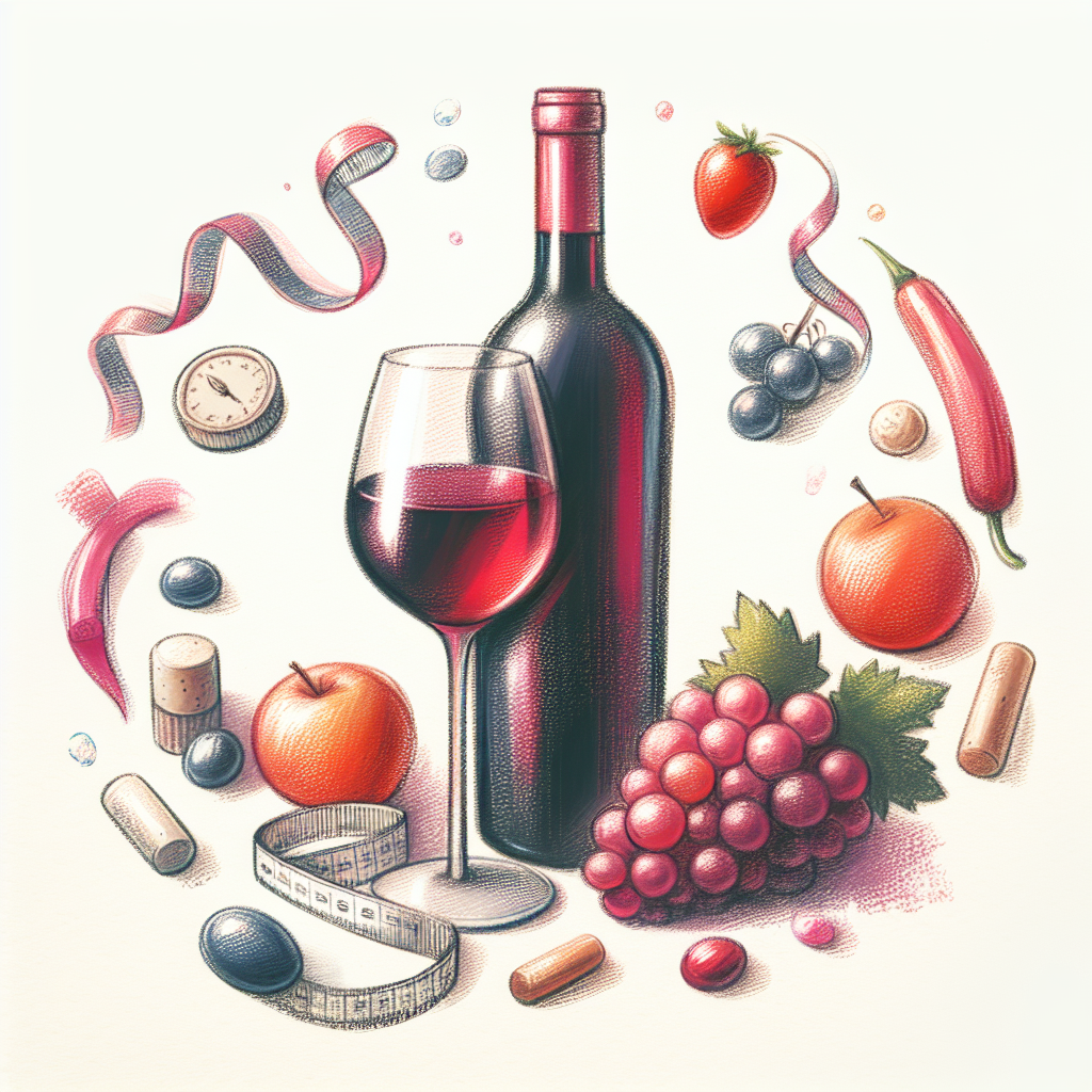 Pastelková ilustrace znázorňující téma: Diety a výživa