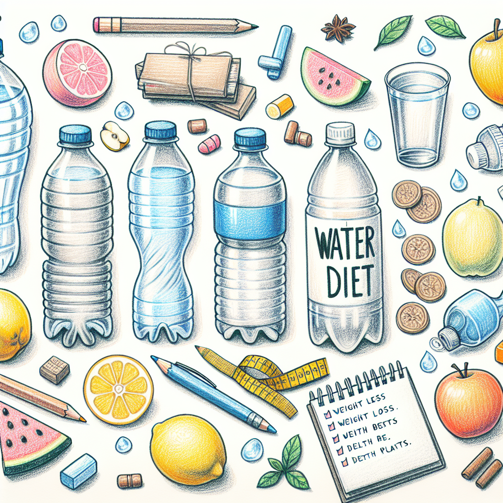 Pastelková ilustrace znázorňující téma: Diety a výživa