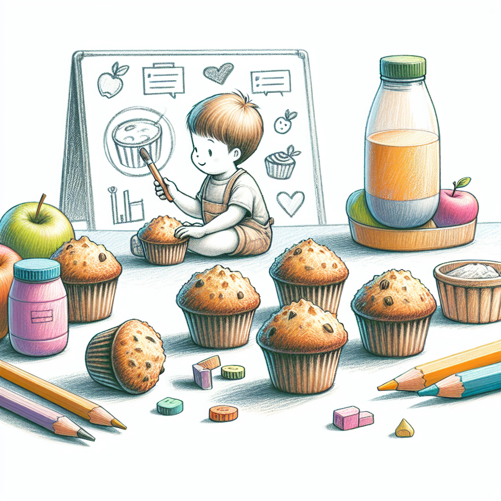 Pastelková ilustrace znázorňující téma: Recepty pro děti