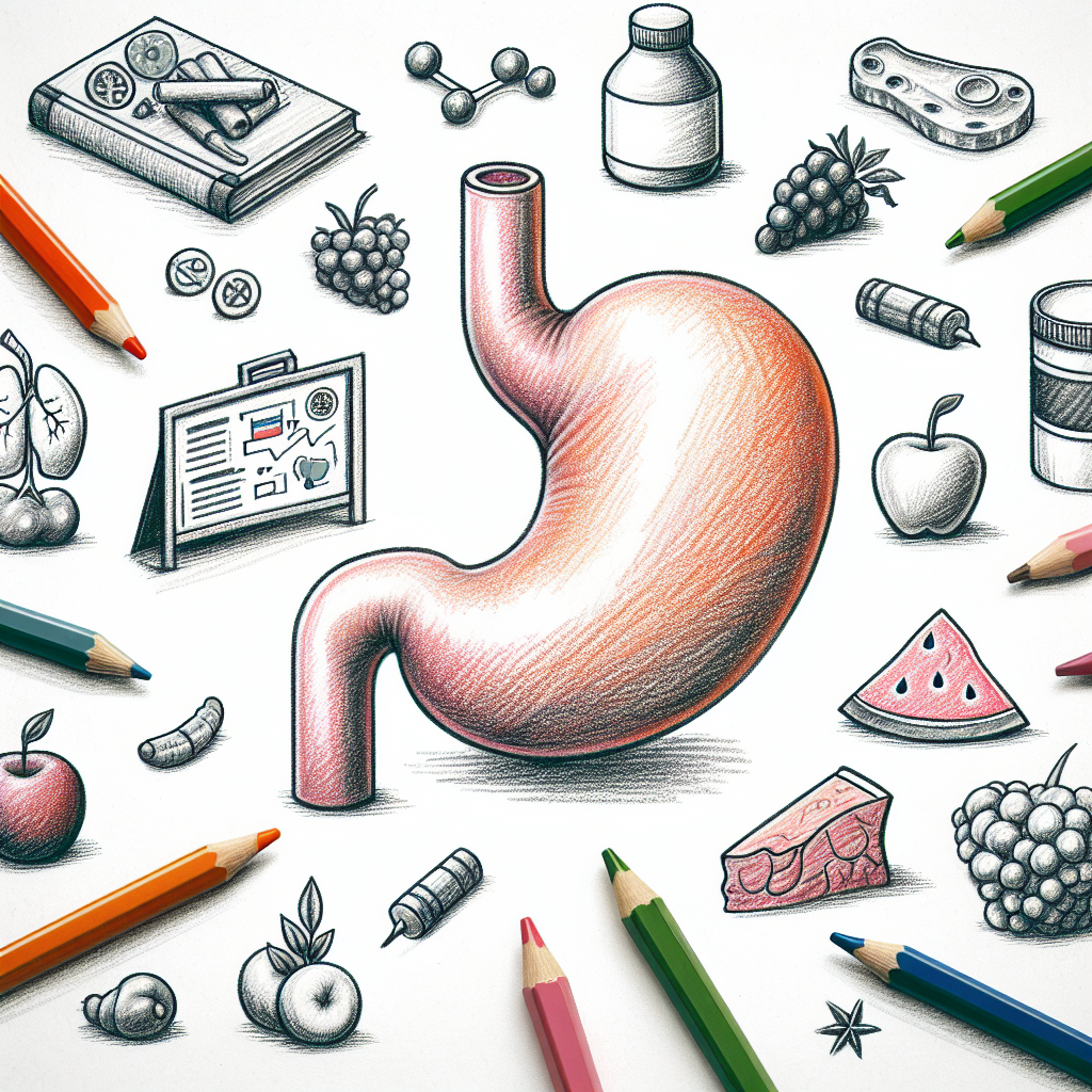 Pastelková ilustrace znázorňující téma: Zdravé stravování