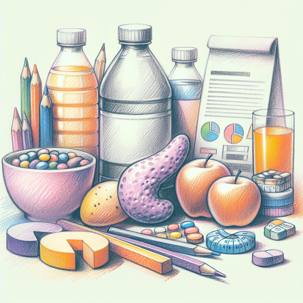 Pastelková ilustrace znázorňující téma: Zdraví