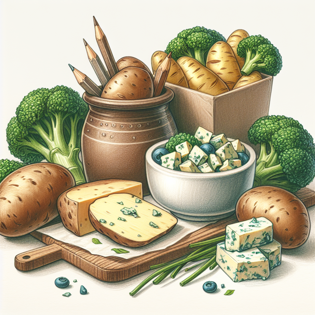Pastelková ilustrace znázorňující téma: Recepty