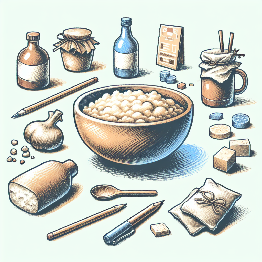 Pastelková ilustrace znázorňující téma: Recepty
