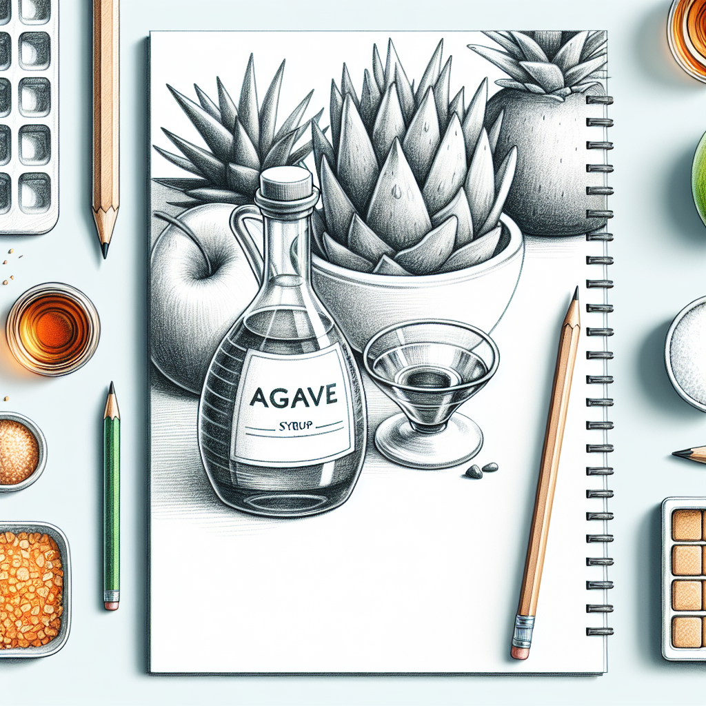 Pastelková ilustrace znázorňující téma: Sladidla