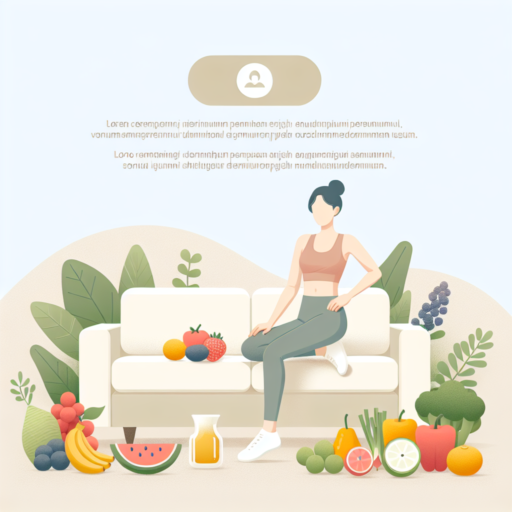 Ilustrace znázorňující téma: Hubnutí a zdraví