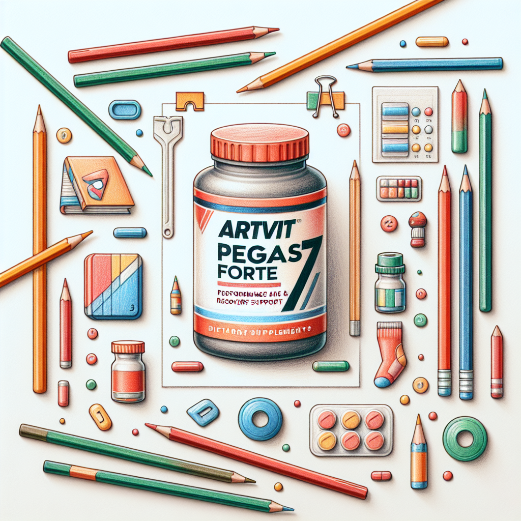 Pastelková ilustrace znázorňující téma: Doplňky stravy