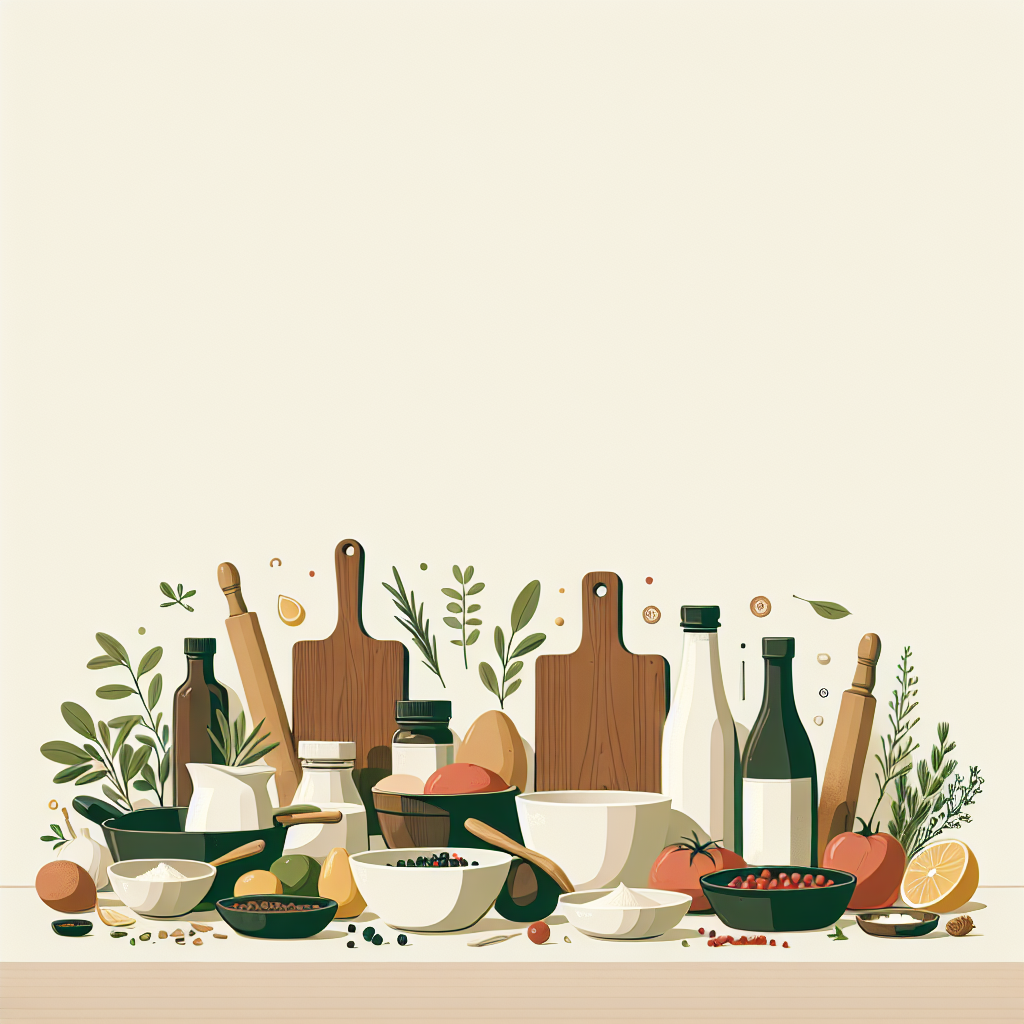 Ilustrace znázorňující téma: Recepty