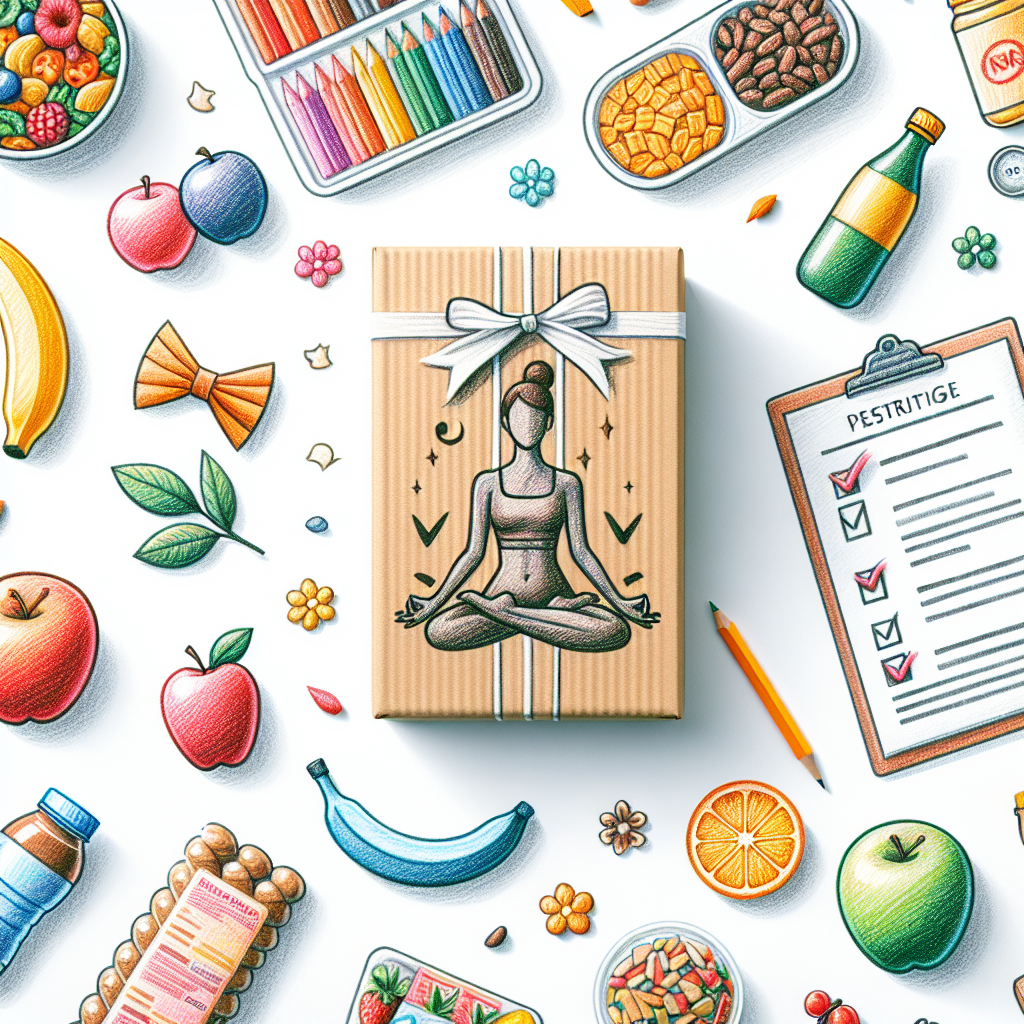 Pastelková ilustrace znázorňující téma: Zdravá výživa