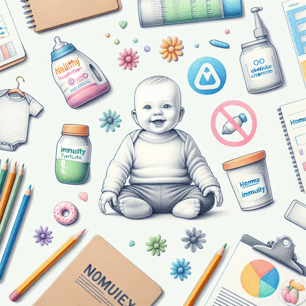 Pastelková ilustrace znázorňující téma: Dětská výživa