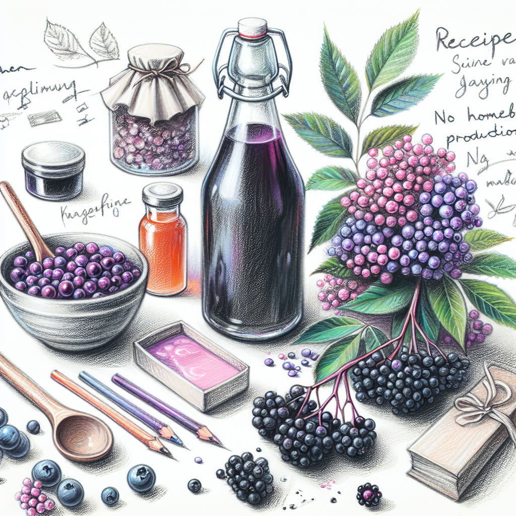 Pastelková ilustrace znázorňující téma: Recepty