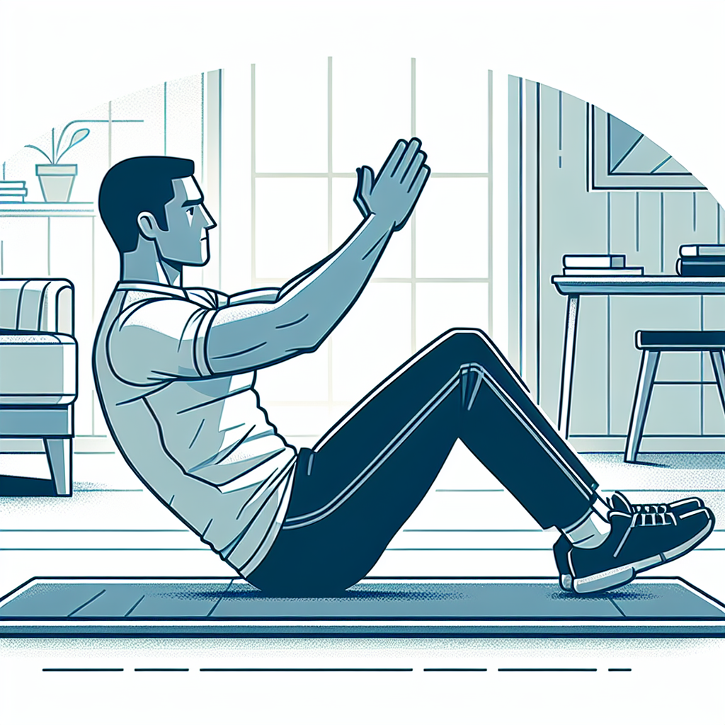 Ilustrace znázorňující téma: Cvičení a fitness