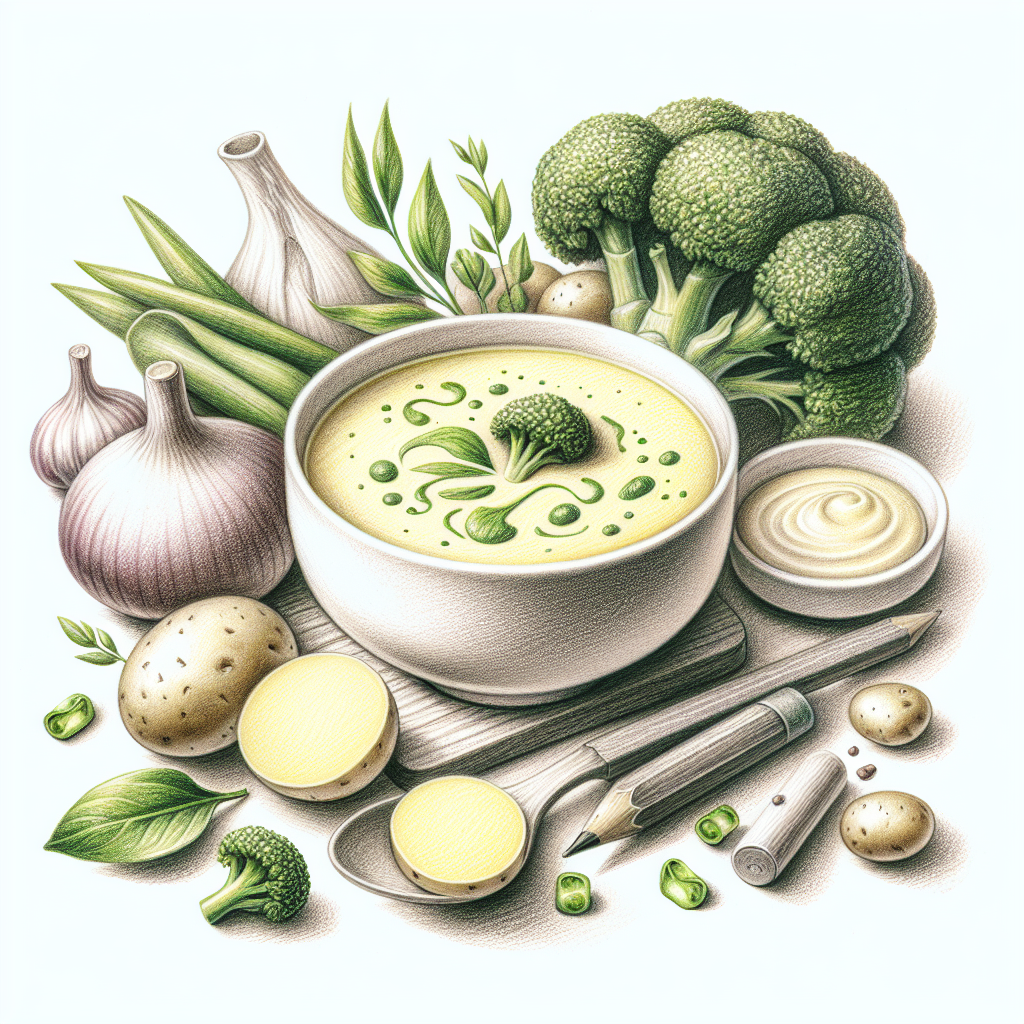 Pastelková ilustrace znázorňující téma: Recepty