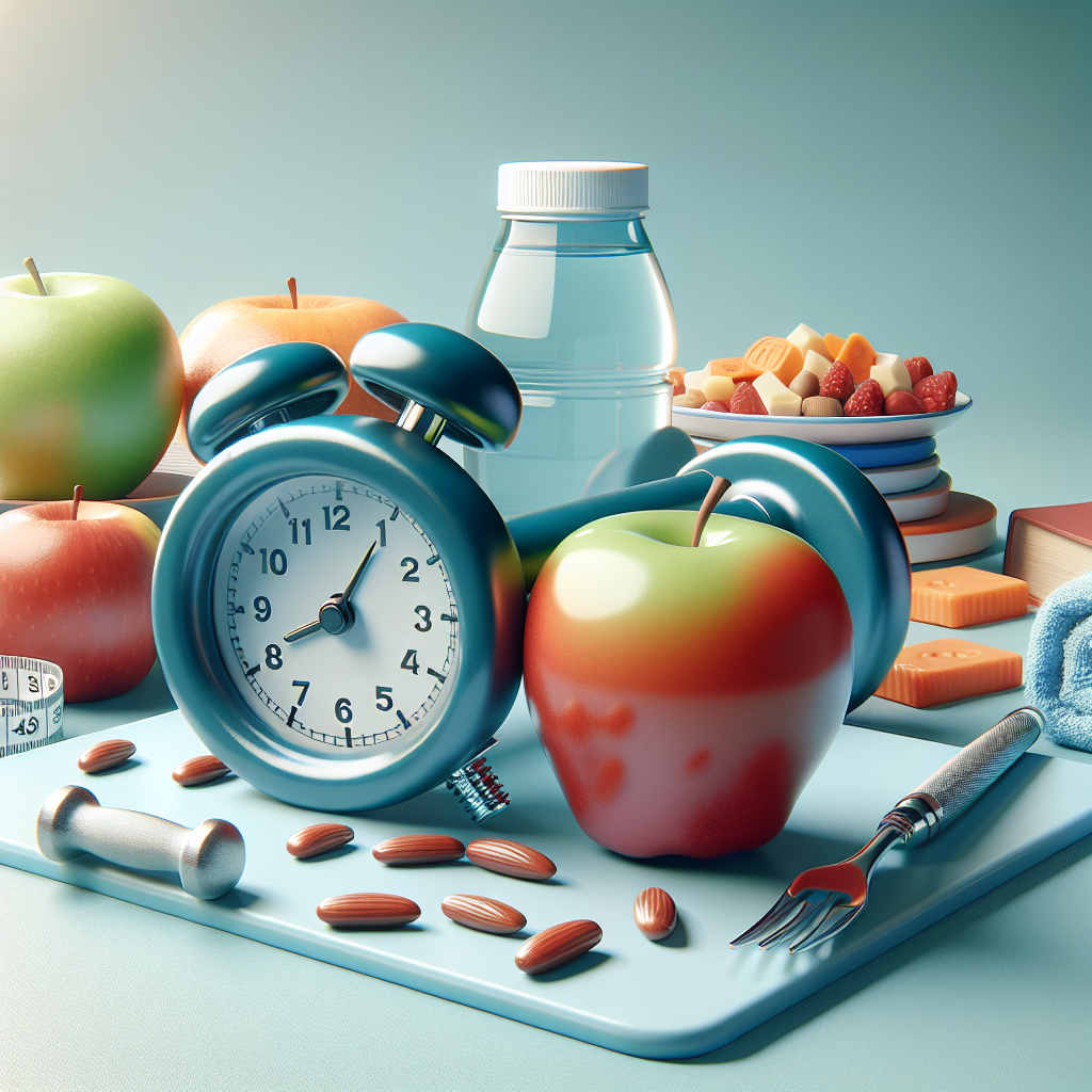 Ilustrace znázorňující téma: Fitness a výživa