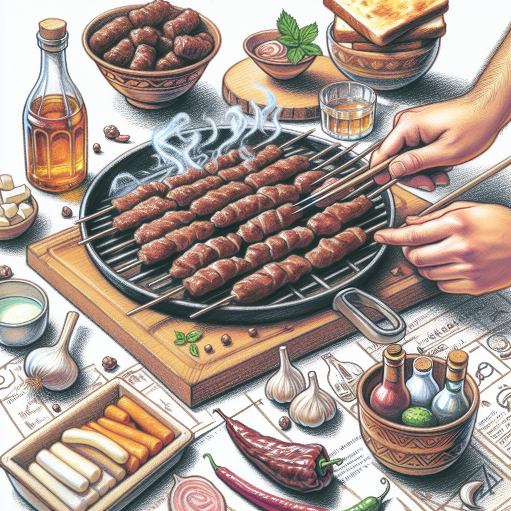 Pastelková ilustrace znázorňující téma: Recepty