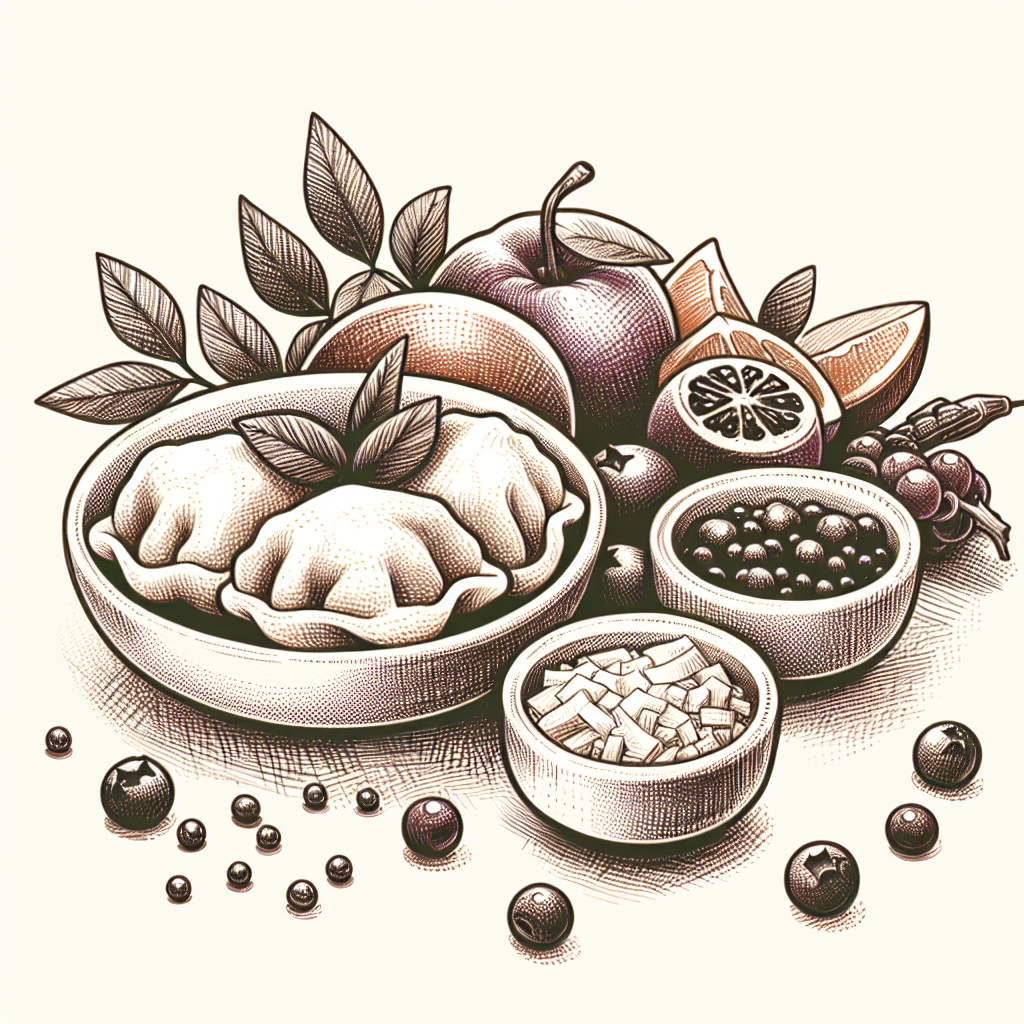 Pastelková ilustrace znázorňující téma: Recepty