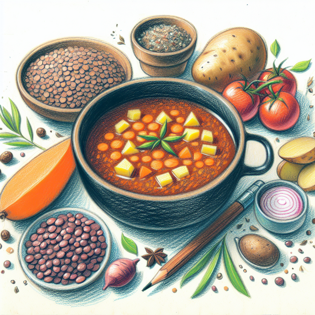 Pastelková ilustrace znázorňující téma: Recepty