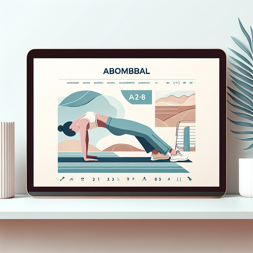 Ilustrace znázorňující téma: Cvičení a fitness