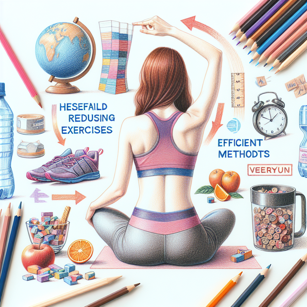 Pastelková ilustrace znázorňující téma: Cvičení a zdraví