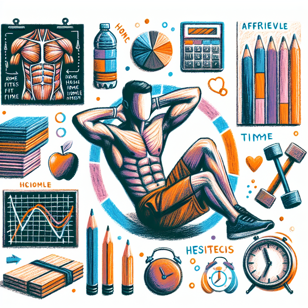 Pastelková ilustrace znázorňující téma: Cvičení