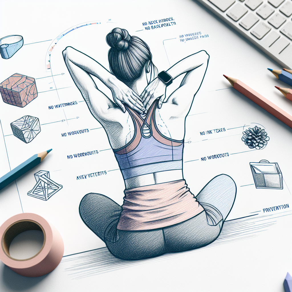 Pastelková ilustrace znázorňující téma: Cvičení
